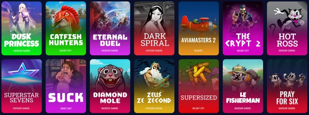 Smash Casino affiliate landing preview